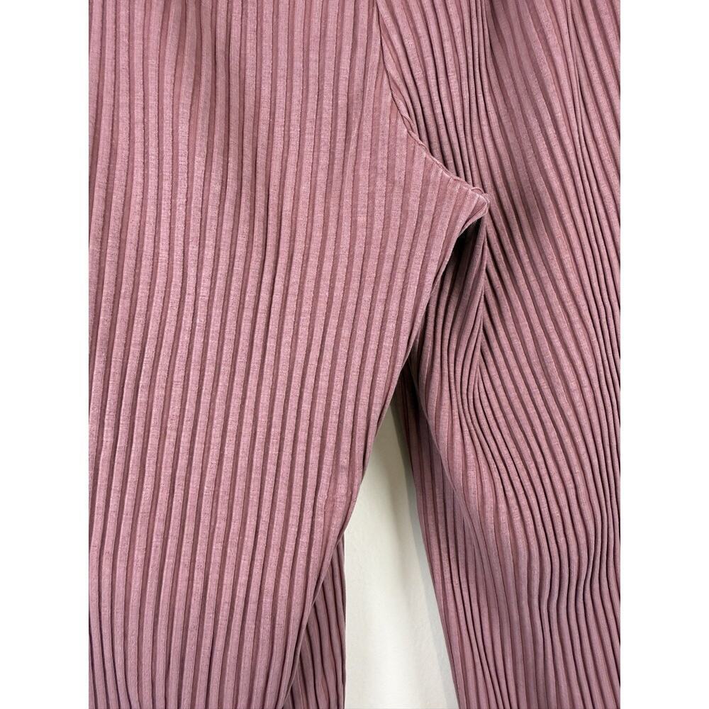 Eileen Fisher Ribbed Tencel Cropped Straight Leg Pants Terracotta XS Women’s - Picture 7 of 14